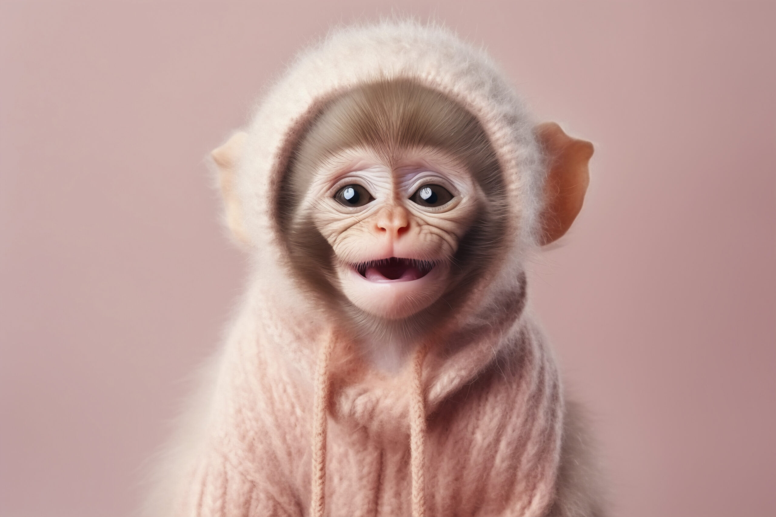 view-funny-cute-baby-monkey